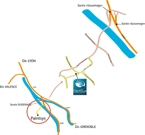 PaintSys access map